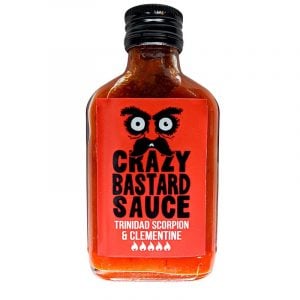 Crazy Bastard Trinidad Scorpion & Clementin Hot Sauce 100ml