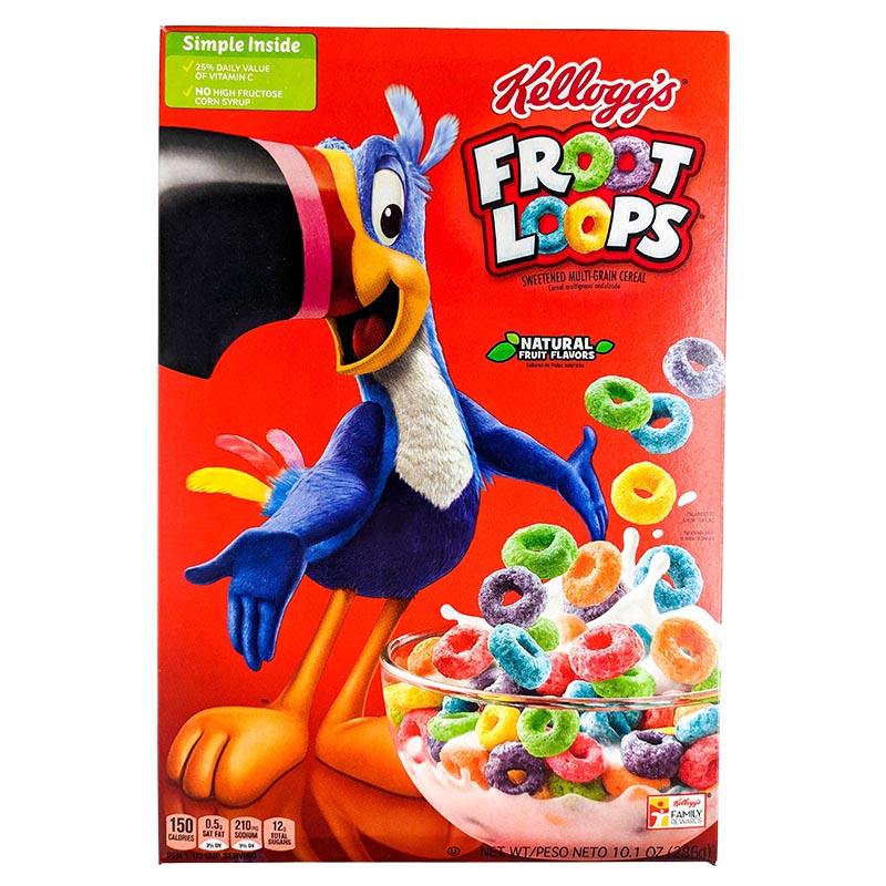 Läs mer om Froot Loops Frukostflingor 286g