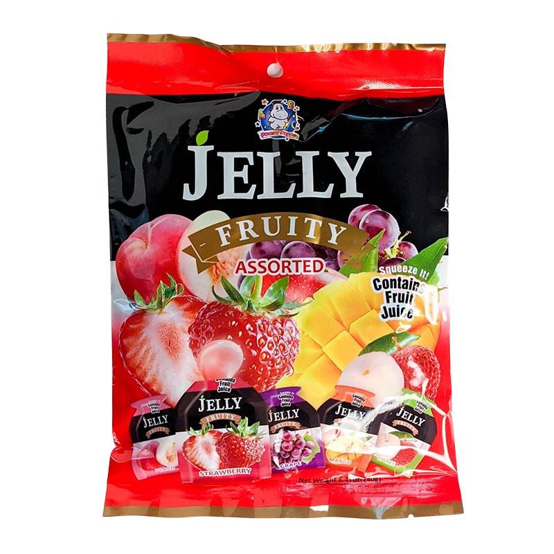 Läs mer om Jelly sticks med fruktjuice i påse 240g