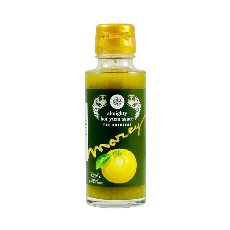 Läs mer om Almighy Hot Yuzu Sauce, småskalig japansk hot sauce 100g