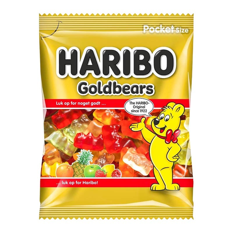 Läs mer om Haribo Goldbears Gummibjörnar 80g