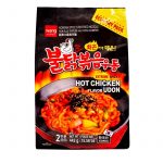 Buldak Udon Hot Chicken Stir-fry Udon 442g (Två portioner)