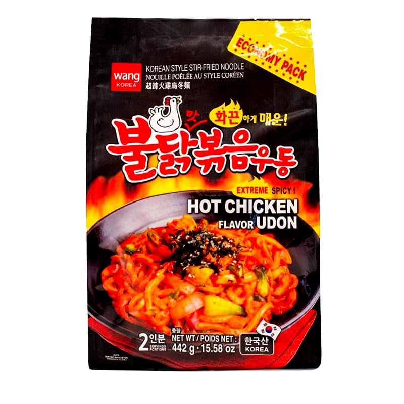 Läs mer om Buldak Udon Hot Chicken Stir-fry Udon 442g