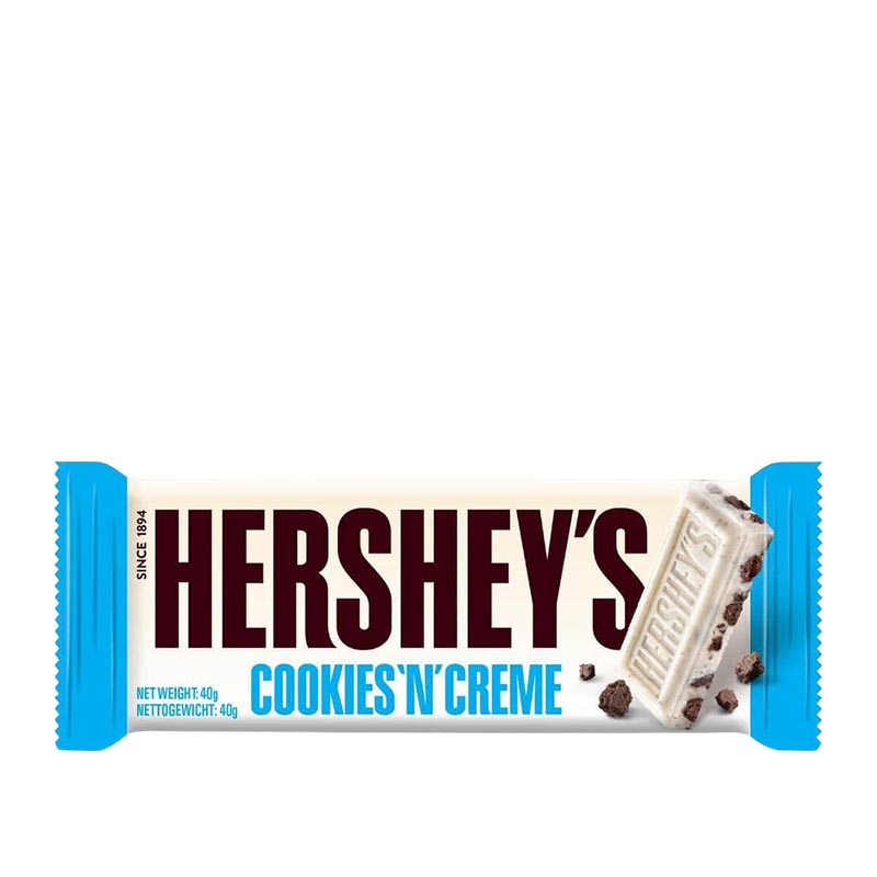Läs mer om Hersheys Cookies & Cream 40g