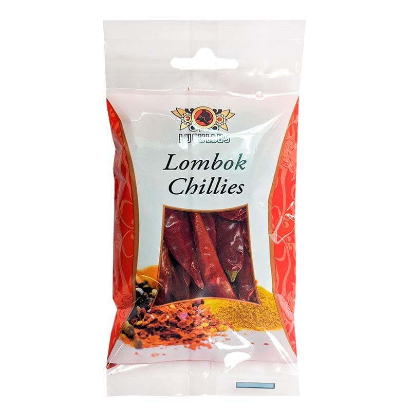 Läs mer om Torkad Chili Lombok gör egen Sambal oelek 25g