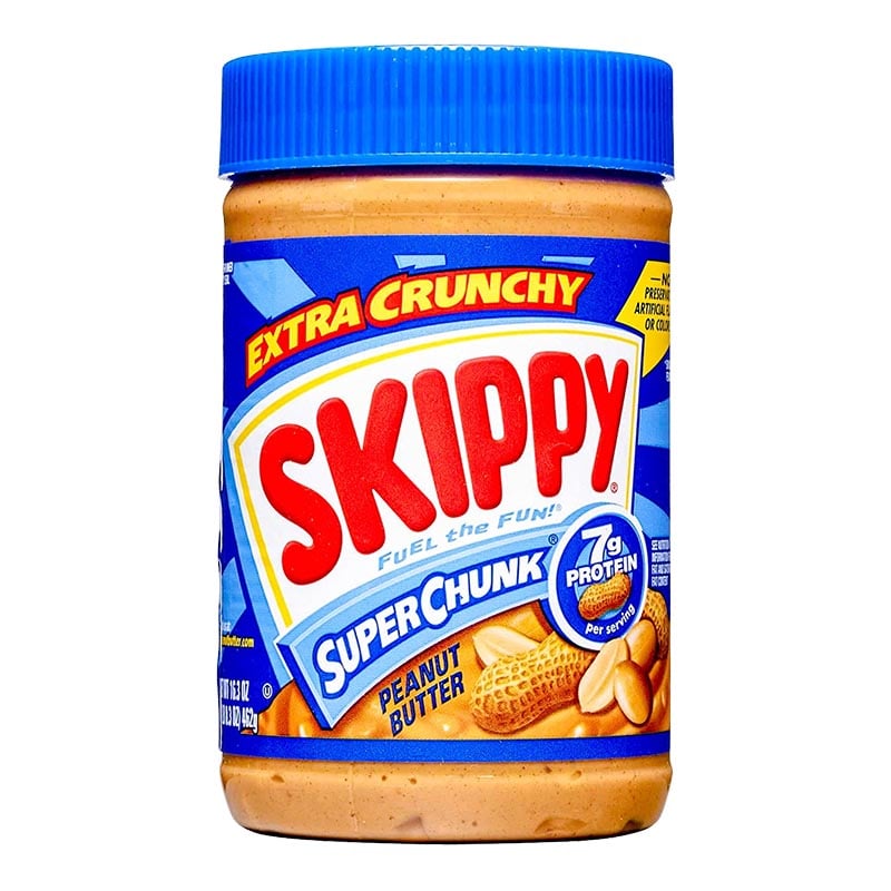 Läs mer om Skippy Super Chunky Jordnötssmör 462g