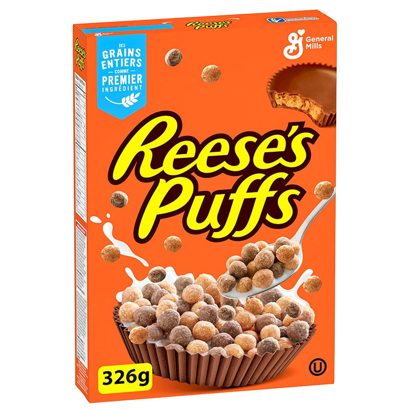 Läs mer om Reeses Puffs Frukostflingor 326g