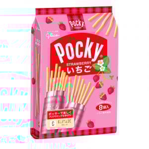 Pocky Jordgubbe 8-pack