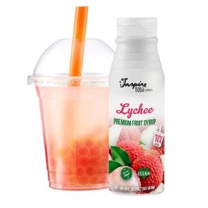Fruktsirap Bubble Tea Litchi 300ml (10 portioner)