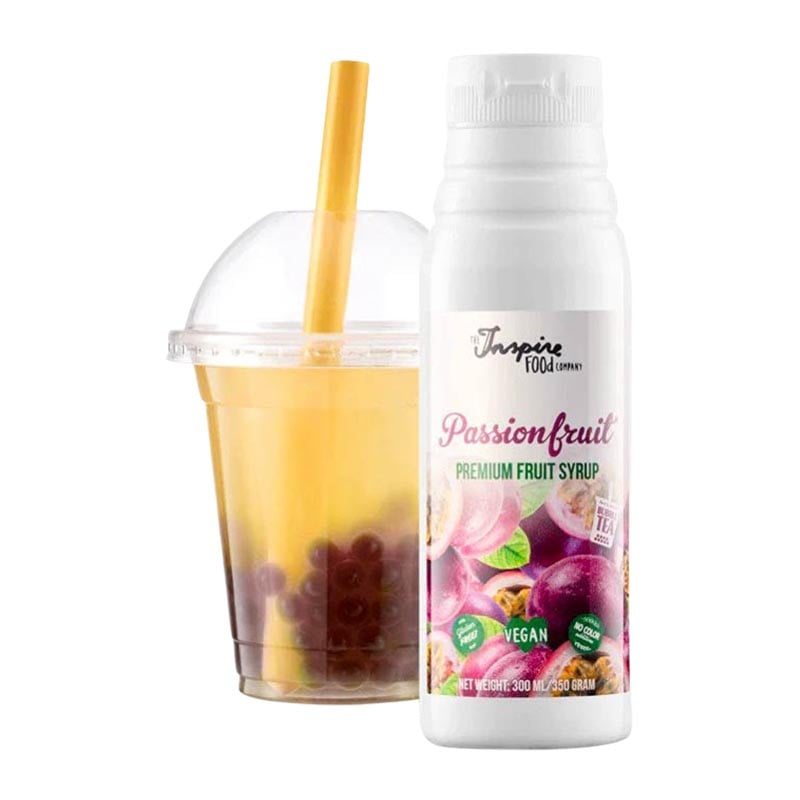 Läs mer om Passionsfrukt Sirap Bubble Tea Passionsfrukt 300ml