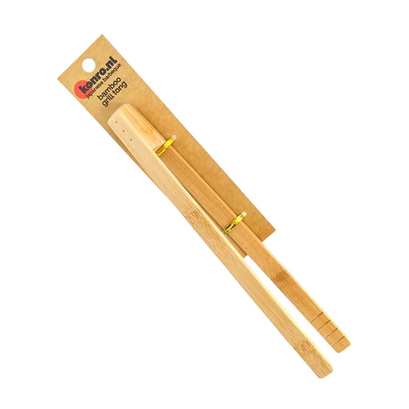 Läs mer om Tång i bambu till japansk bordsgrill Konro 25cm