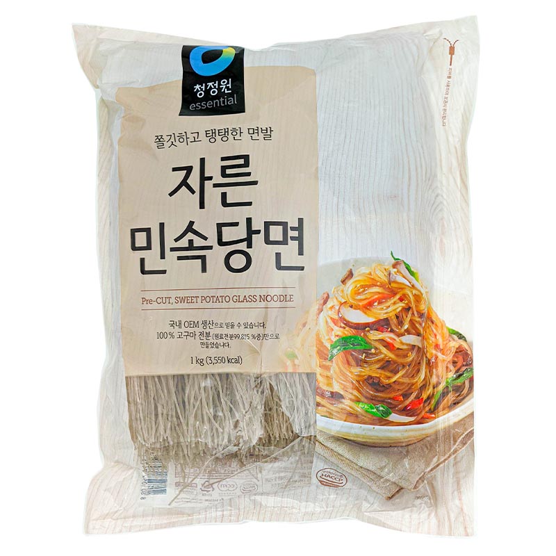 Läs mer om Lyxiga koreanska sötpotatisnudlar, dangmyeon 1kg