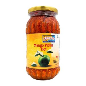 Mango Pickle Hot (Mango med Indiska Kryddor) 500g