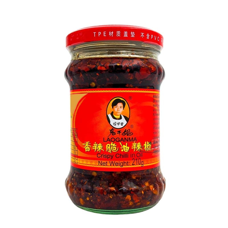 Läs mer om Crispy Chili In Oil, Lao gan Ma 210g