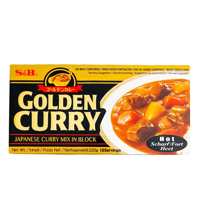Läs mer om Golden Curry Het S&B 220g