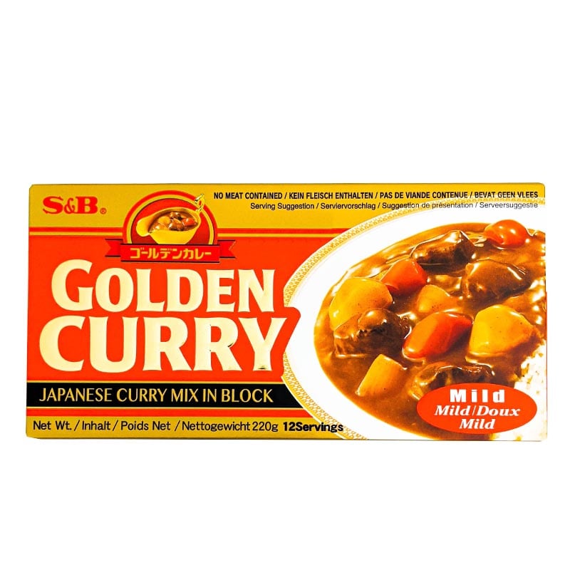 Läs mer om Golden Curry Mild S&B 220g