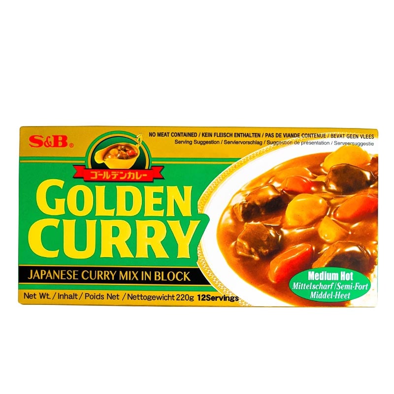Läs mer om Golden Curry S&B 220g