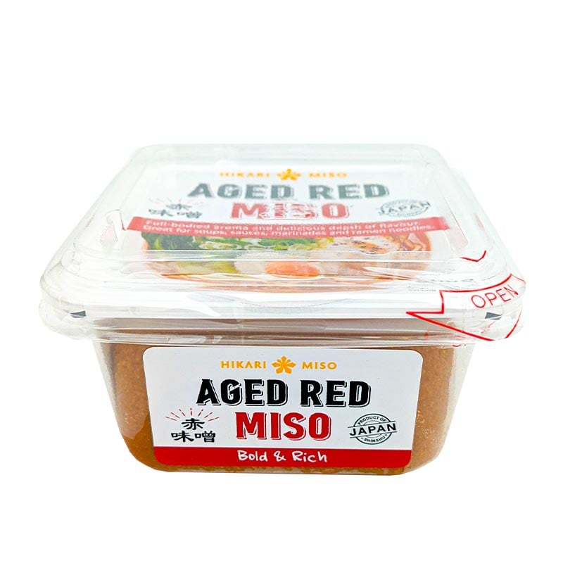 Läs mer om Hikari Lagrad Röd Miso 300g