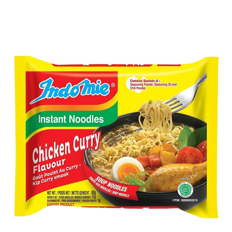 Läs mer om Kycklingcurry Indomie