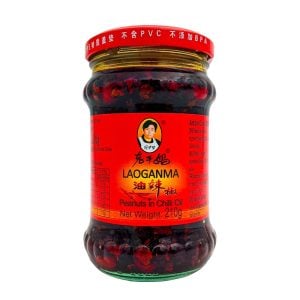 Jordnötter i Chiliolja, Lao Gan Ma 210g