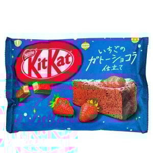 KitKat Gateau Chokladtårta med jordgubbar