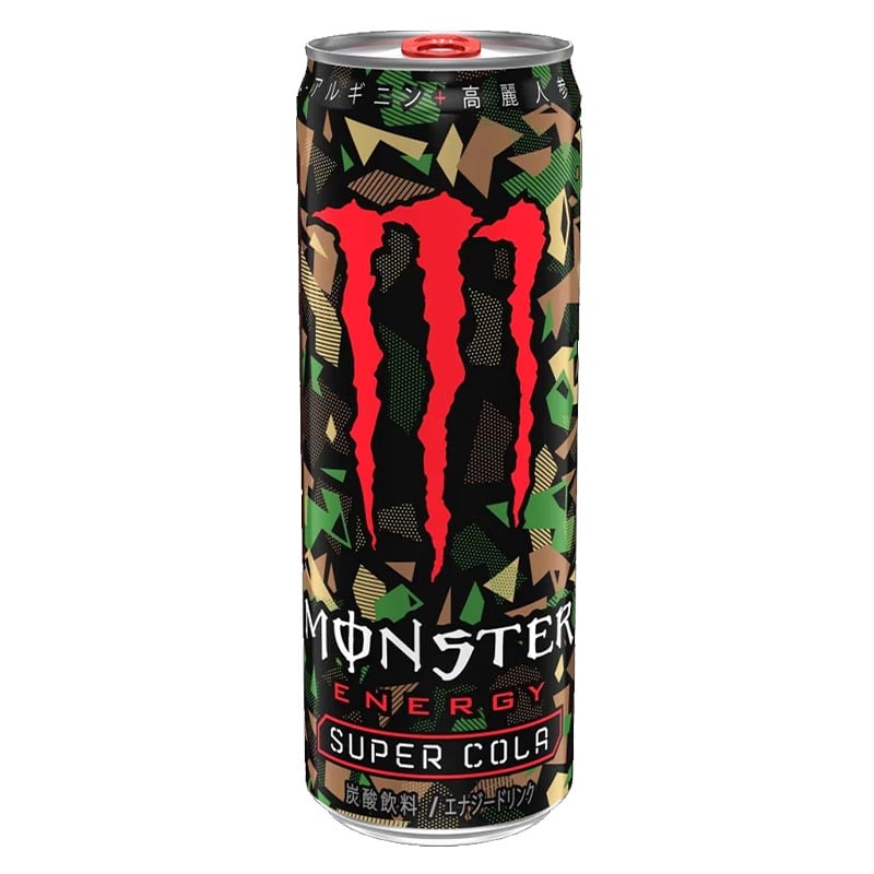 Läs mer om Monster Super Cola Camouflage 355ml