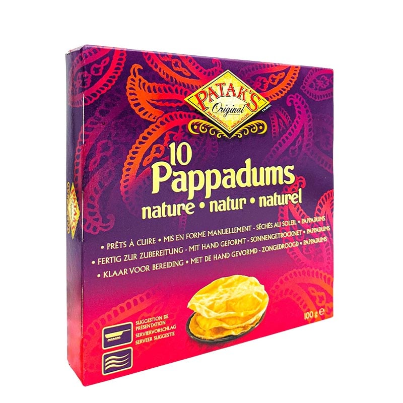 Läs mer om Pappadum Pataks 10 st 100g