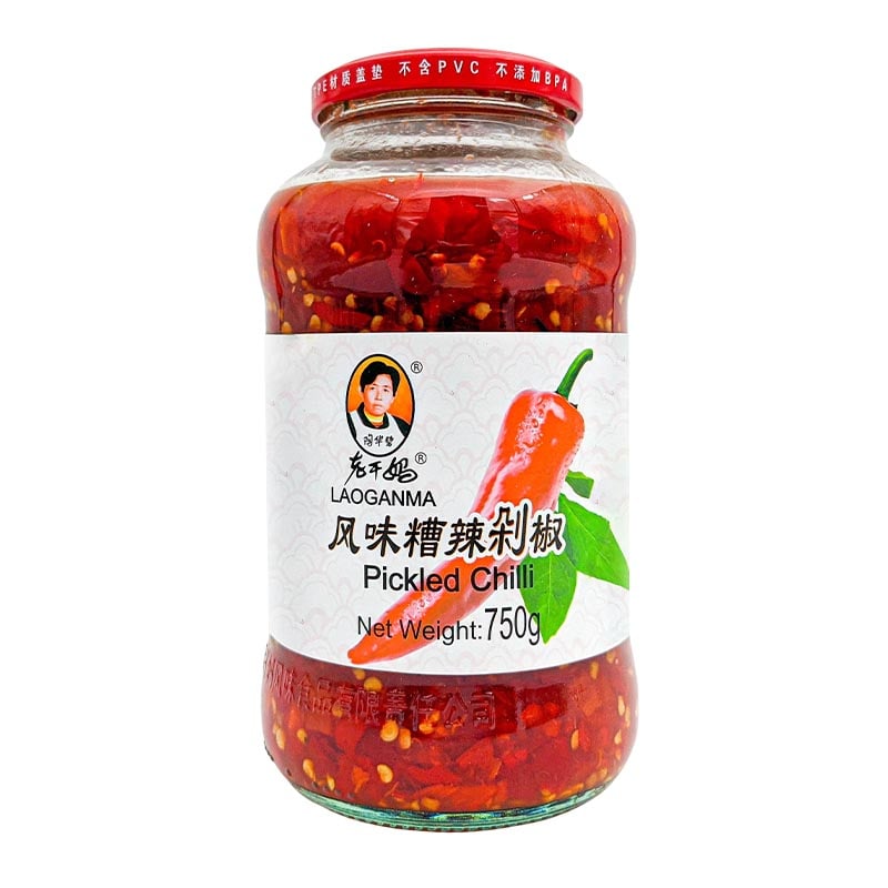 Läs mer om Sichuan Picklad Chili till Mapo Tofu 750g