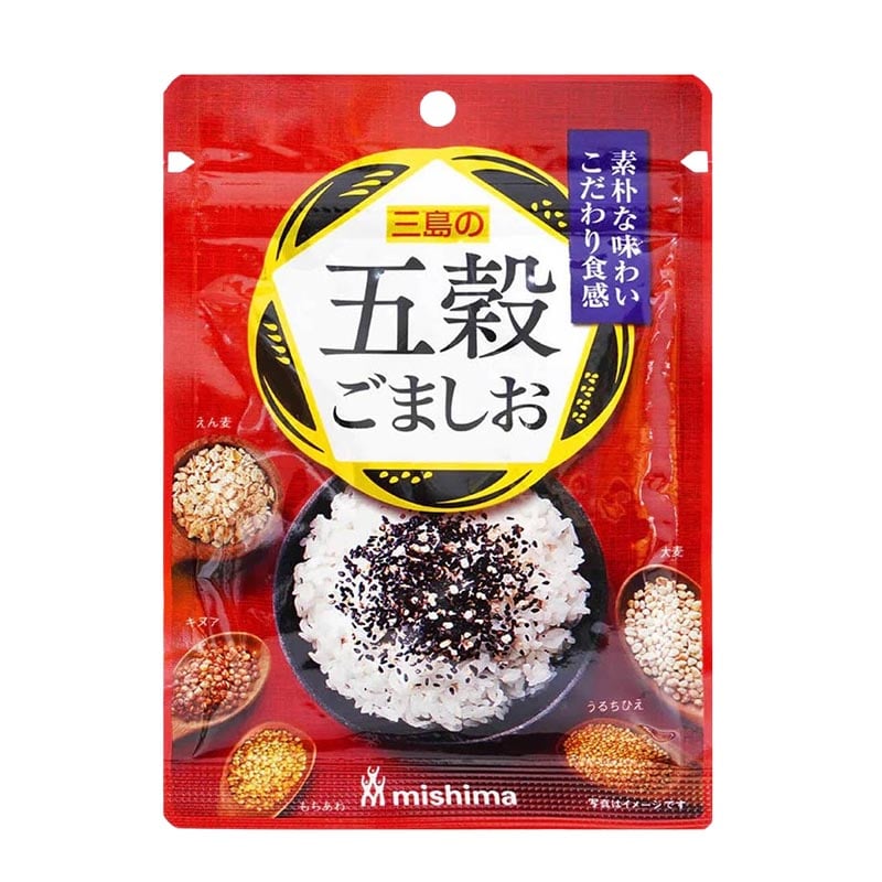 Läs mer om Furikake Gokoku Gomashio 5 sädesslag 36g