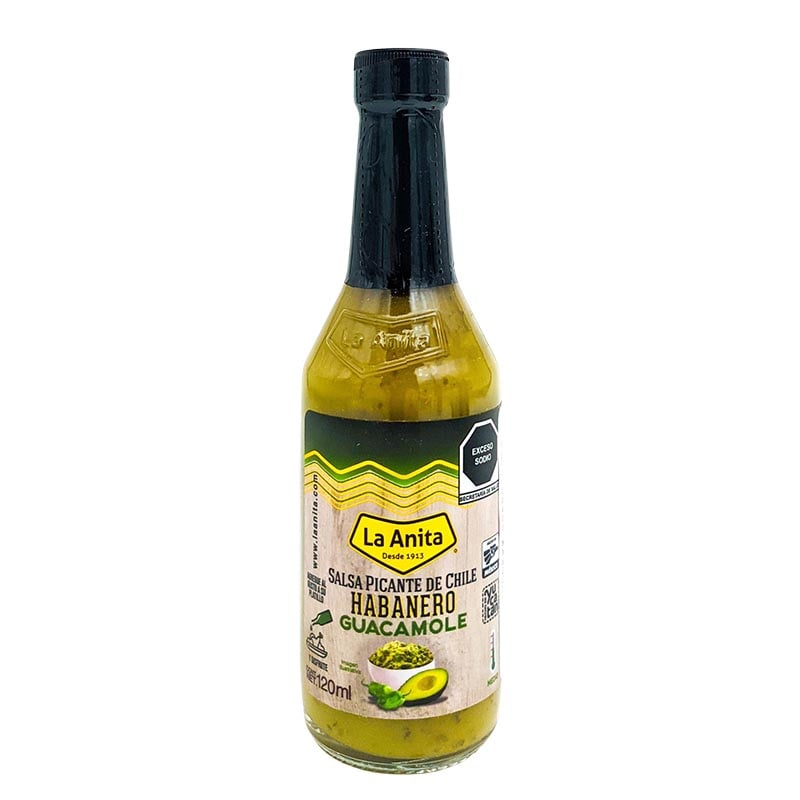 Läs mer om Guacamolesås med Habanero La Anita 120ml