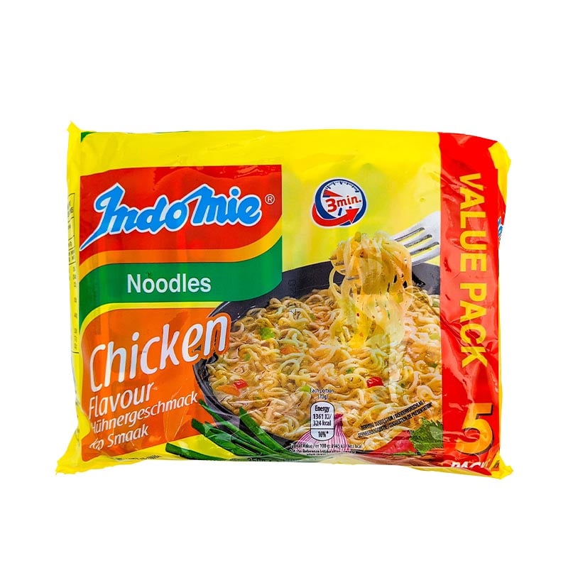 Läs mer om Kyckling Nudelsoppa Indomie 5-pack