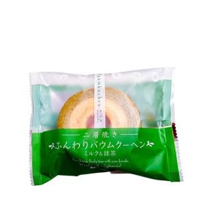 Baumkuchen japansk spettekaka Matchasmak