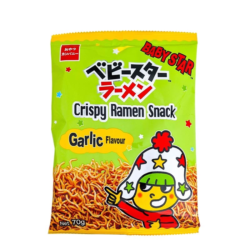 Läs mer om Baby Star Ramen Snack Vitlök