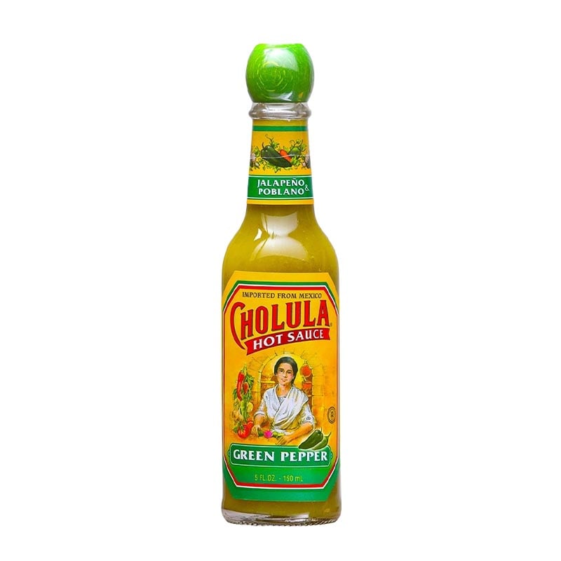 Läs mer om Cholula Hot Sauce Green Pepper 150ml
