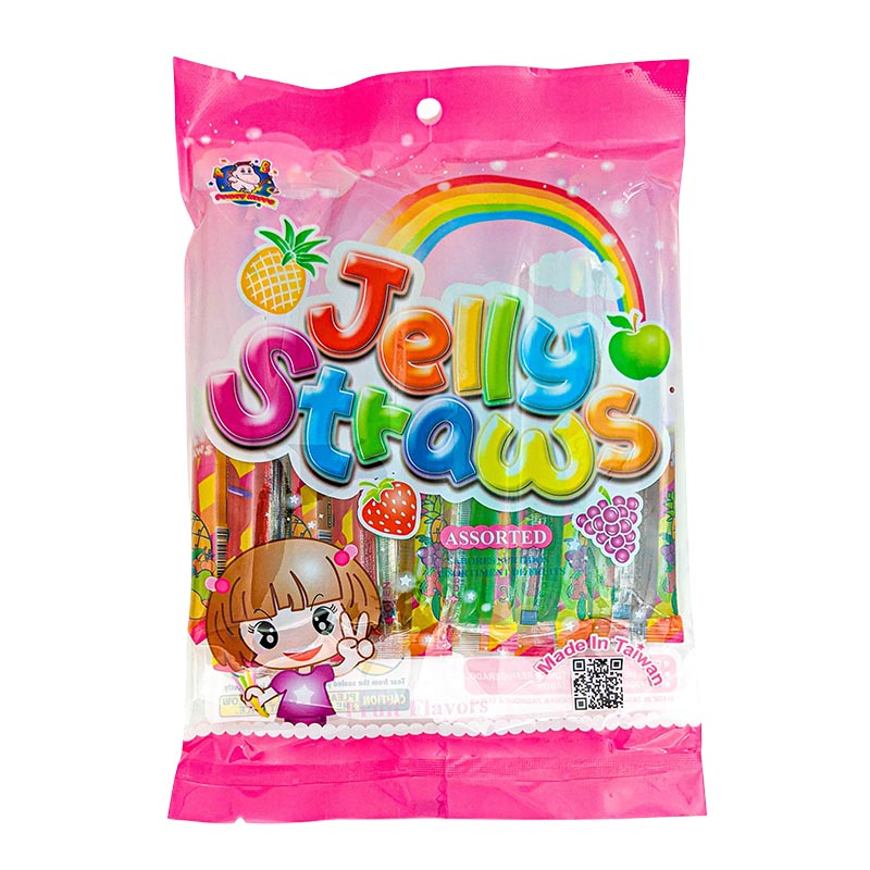 Läs mer om Fruit Jelly Sticks & Straw