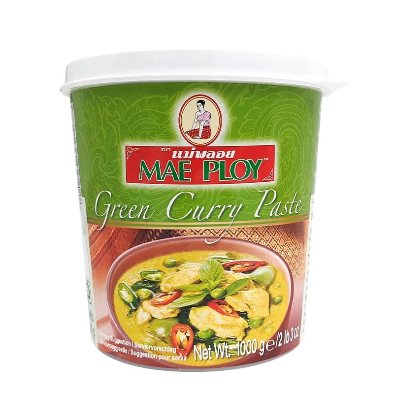 Läs mer om Grön Currypasta Mae Ploy 1kg