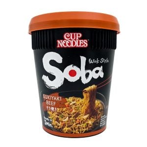 Nissin Soba Nudelkopp Wok-Style Sukiyaki Beef