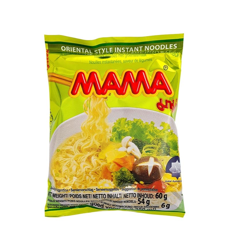 Läs mer om Nudlar Grönsaker Vegansk Mama 60g