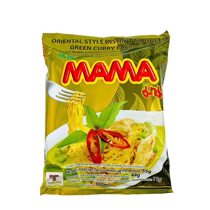 Läs mer om Nudlar med Grön Curry Mama