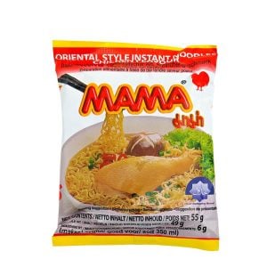 Nudlar med kycklingsmak