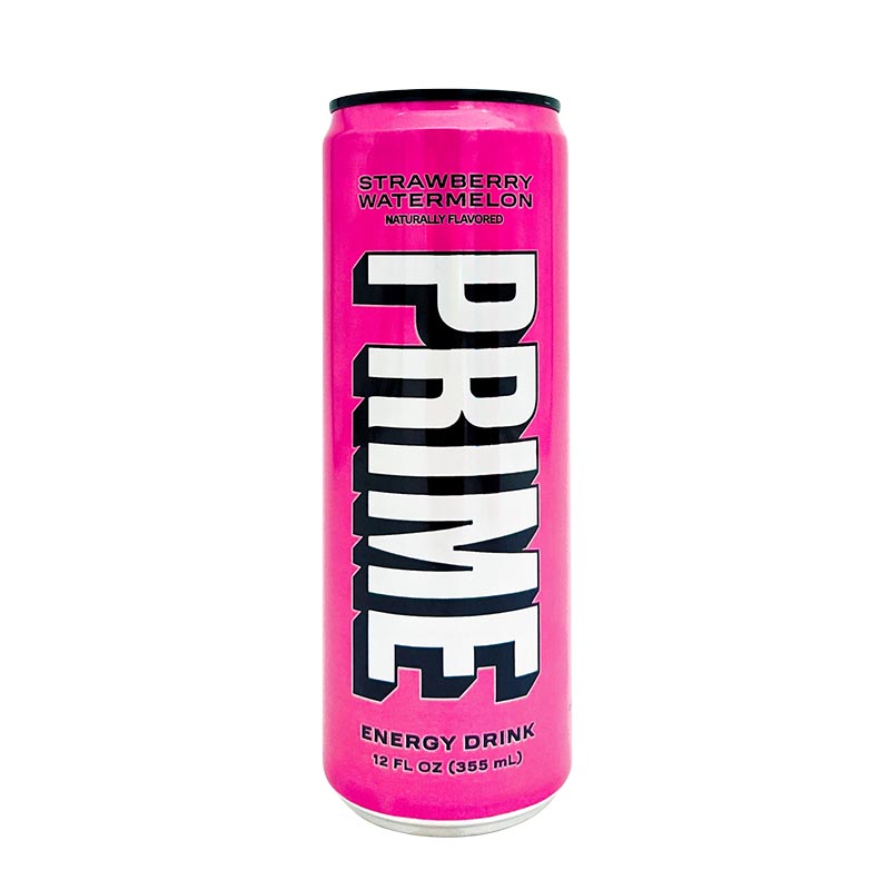 Läs mer om Prime Energy Drink Strawberry Watermelon 355ml