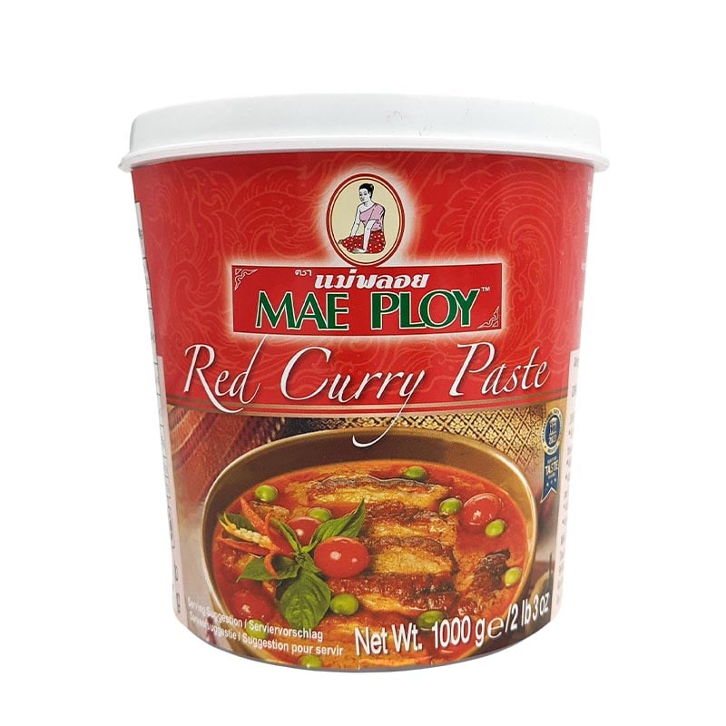 Läs mer om Röd Currypasta Mae Ploy 1kg