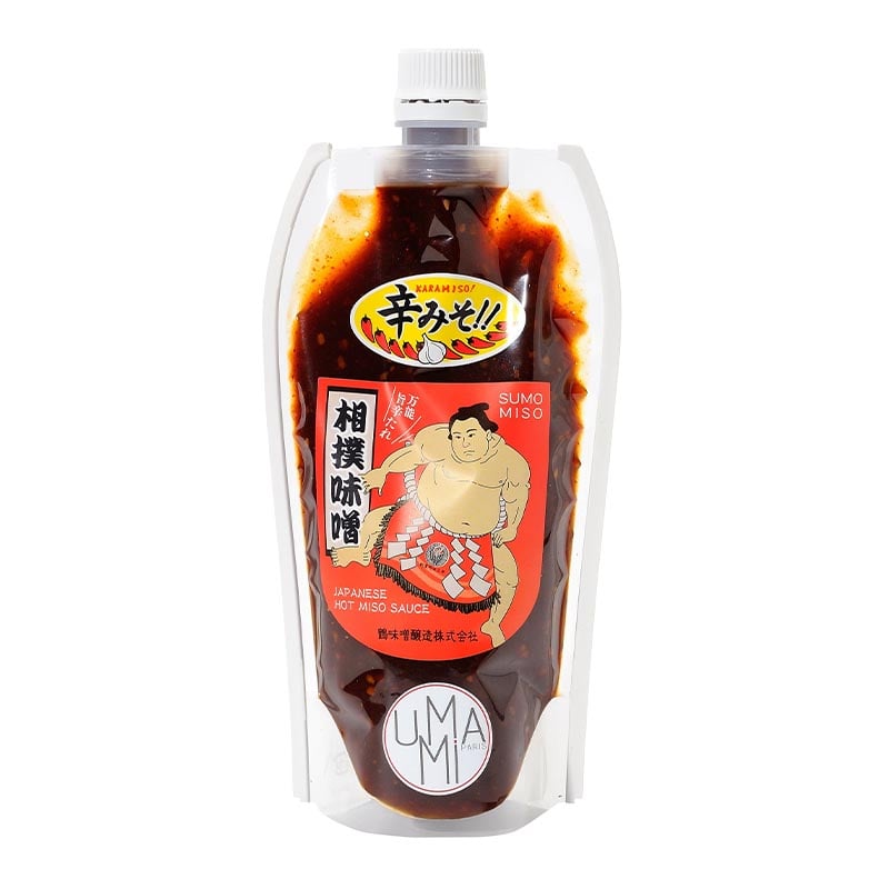 Läs mer om Sumo Spicy Miso med vitlök 360g