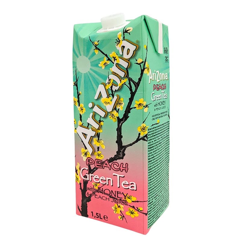 Läs mer om Arizona Green Tea Peach 1.5L