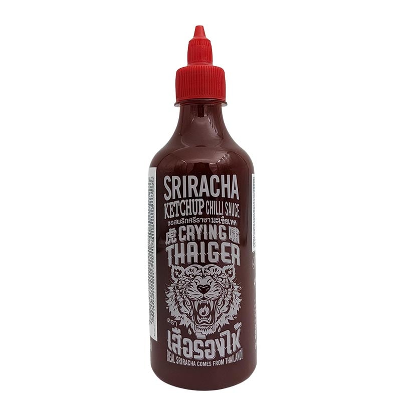 Läs mer om Srirachaketchup Crying Thaiger 440ml