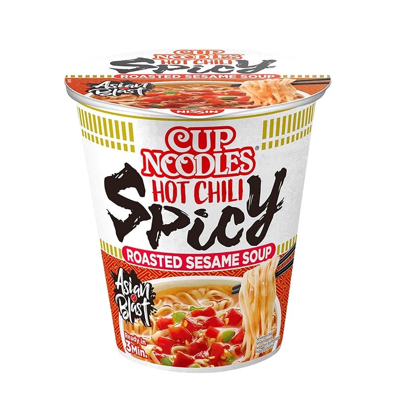 Läs mer om Nissin Nudelkopp Hot Chili & Rostad Sesam