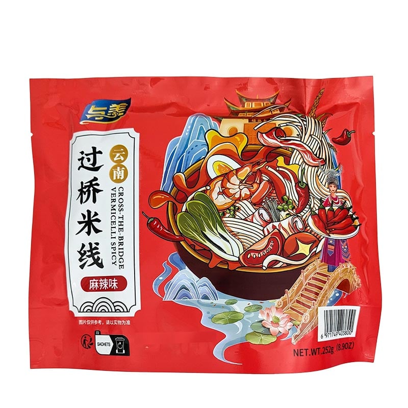 Cross-the-Bridge Vermicelli Spicy Yumei 258g