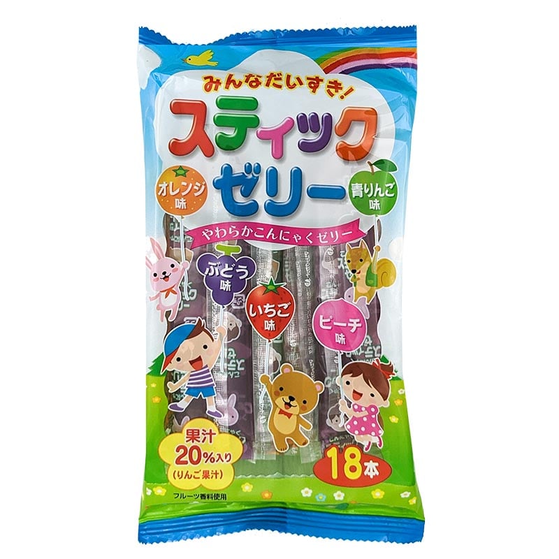 Läs mer om Jelly Stick Fruit Flavor Storpack 290g