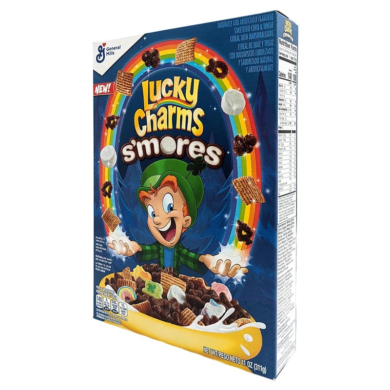 Läs mer om Lucky Charms Smores Frukostflingor 311g