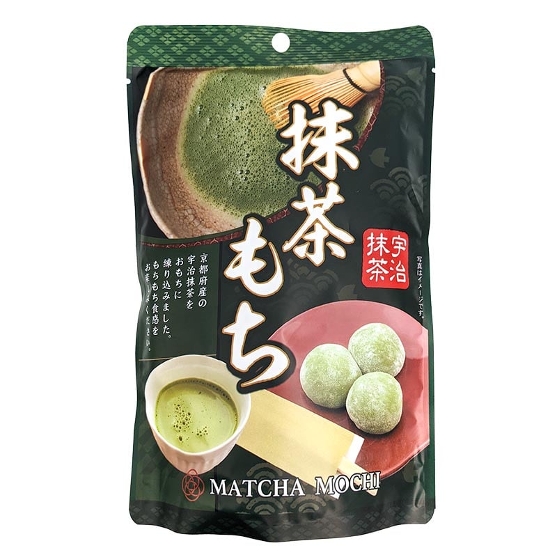 Läs mer om Mochi Matcha & Choklad japanska 130g